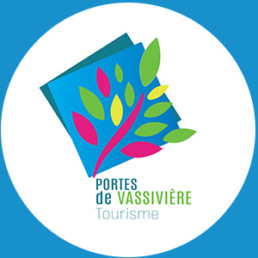 Logo des Portes de Vassivière partenaire de l'ALEFPA Trail, événement sportif en Haute-Vienne en septembre 2022